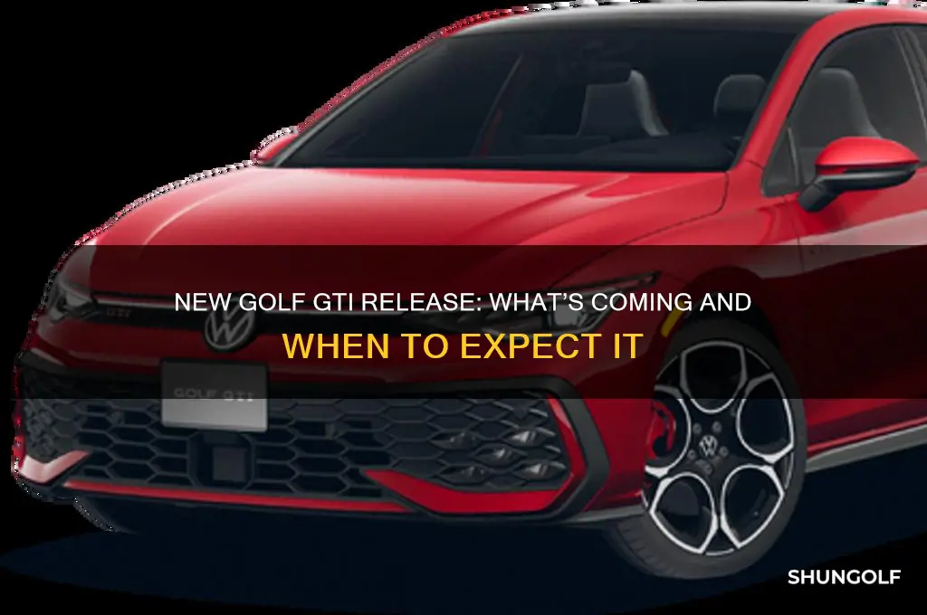 is there a nrw golf gti coming out