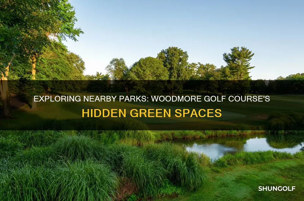 is there a park near the woodmore golf course