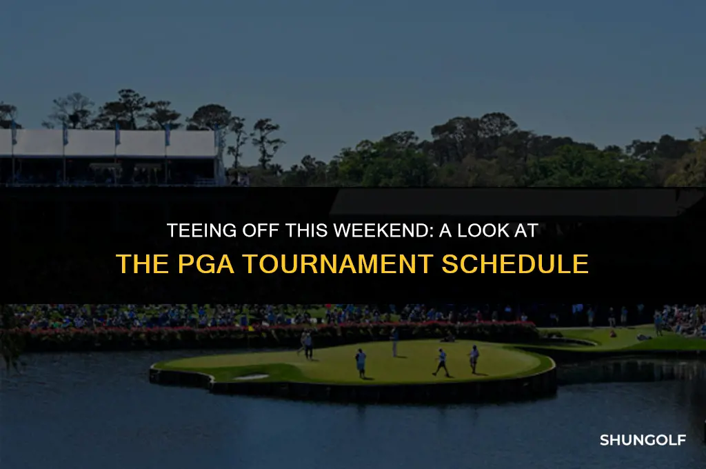 is there a pga tournament this weekend