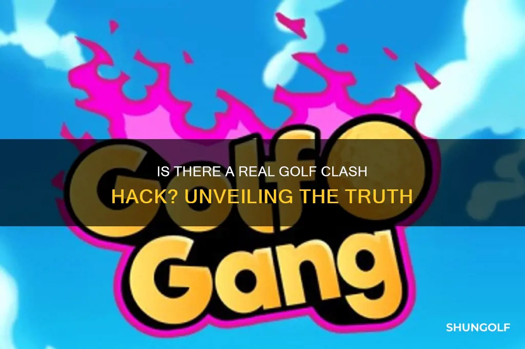 is there a real golf clash gack
