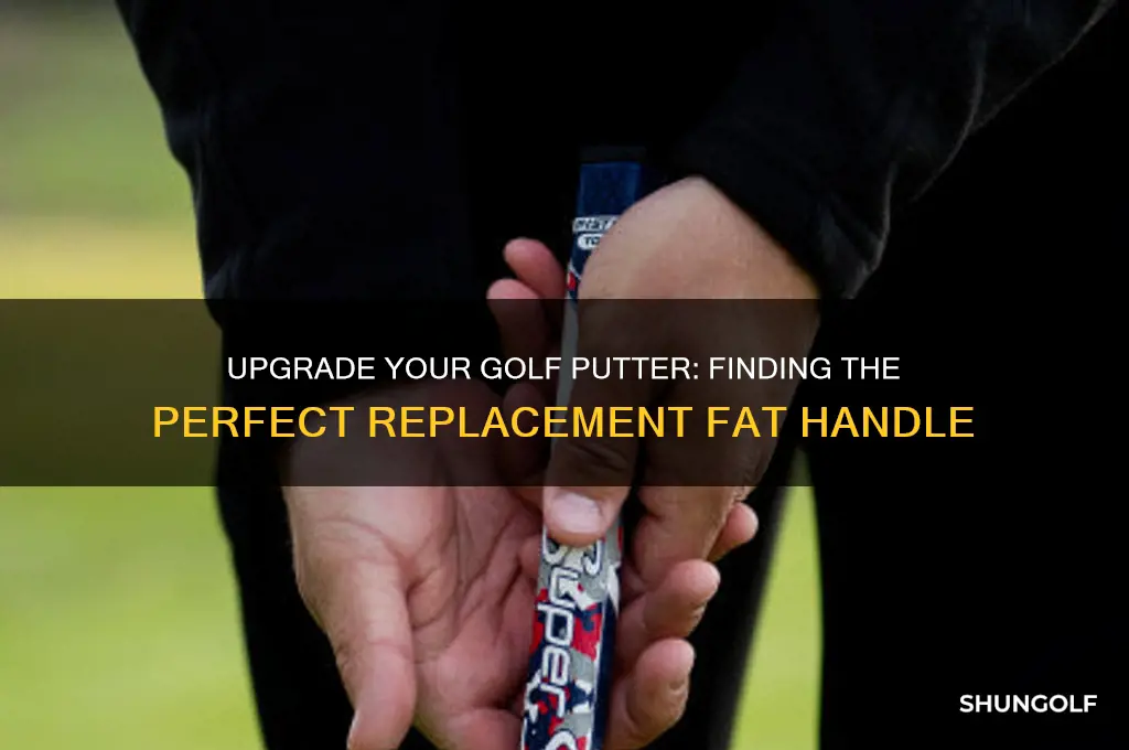 is there a replacement fat handle for a golf putter