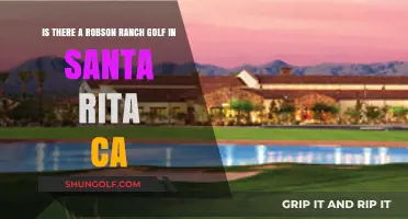 Exploring Robson Ranch Golf Options Near Santa Rita, California