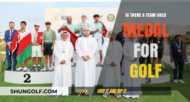 Does Golf Award a Team Gold Medal in the Olympics?