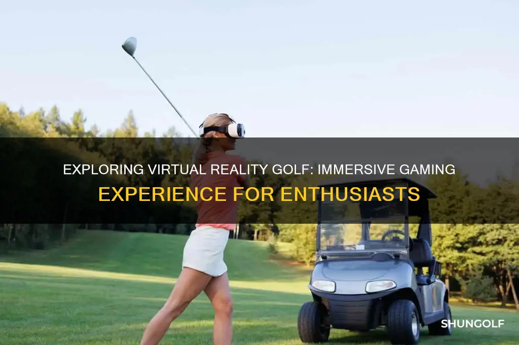 is there a virtual reality golf game
