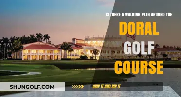 Exploring Doral Golf Course: Discovering the Scenic Walking Path