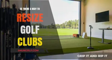 Can Golf Clubs Be Resized? A Guide to Custom Fitting
