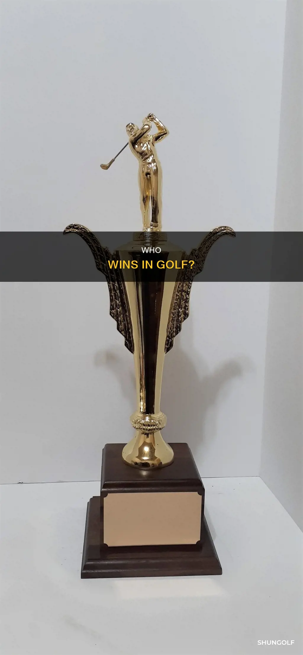 is there a winner in golf