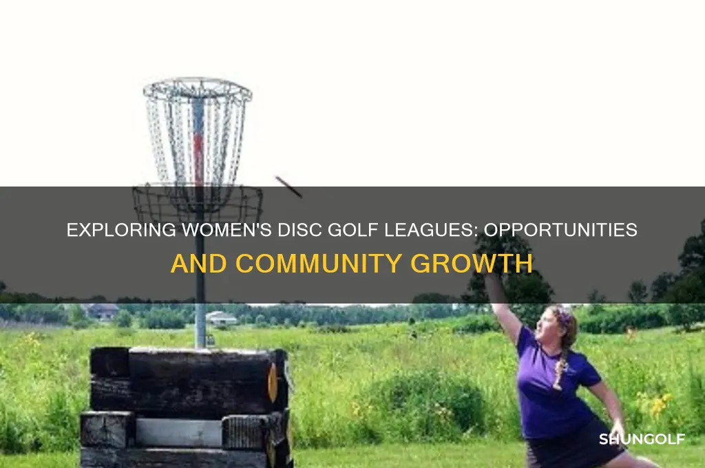 is there a womens disck golf league