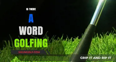 Word Golfing: Can You Get a Hole-in-One?