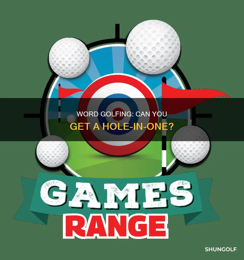 is there a word golfing