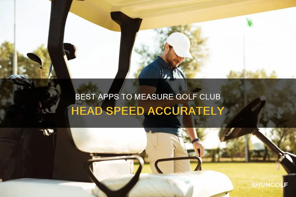 is there an app to measure golf club head speed