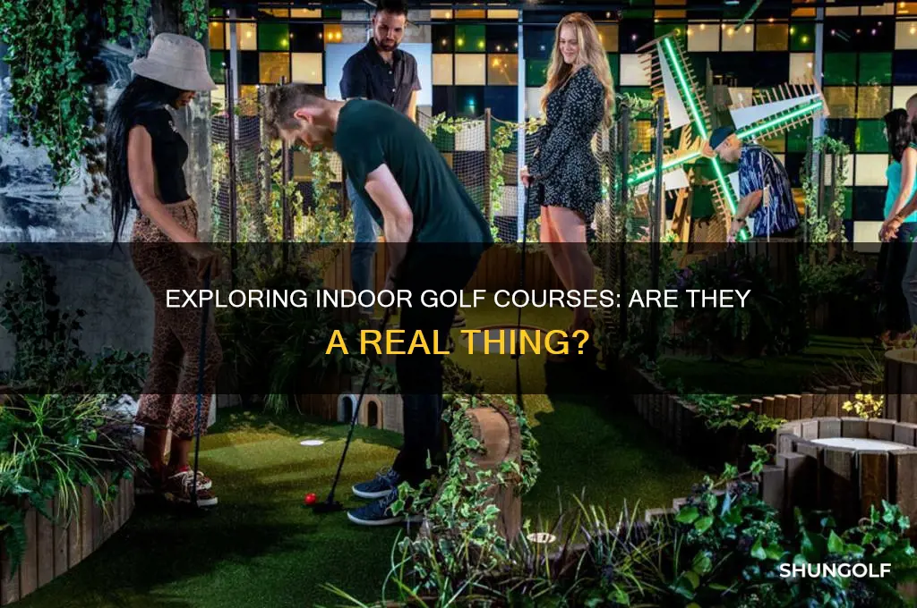 is there an indoor golf course