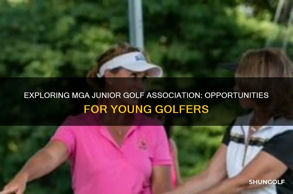 is there an mga junior golf association