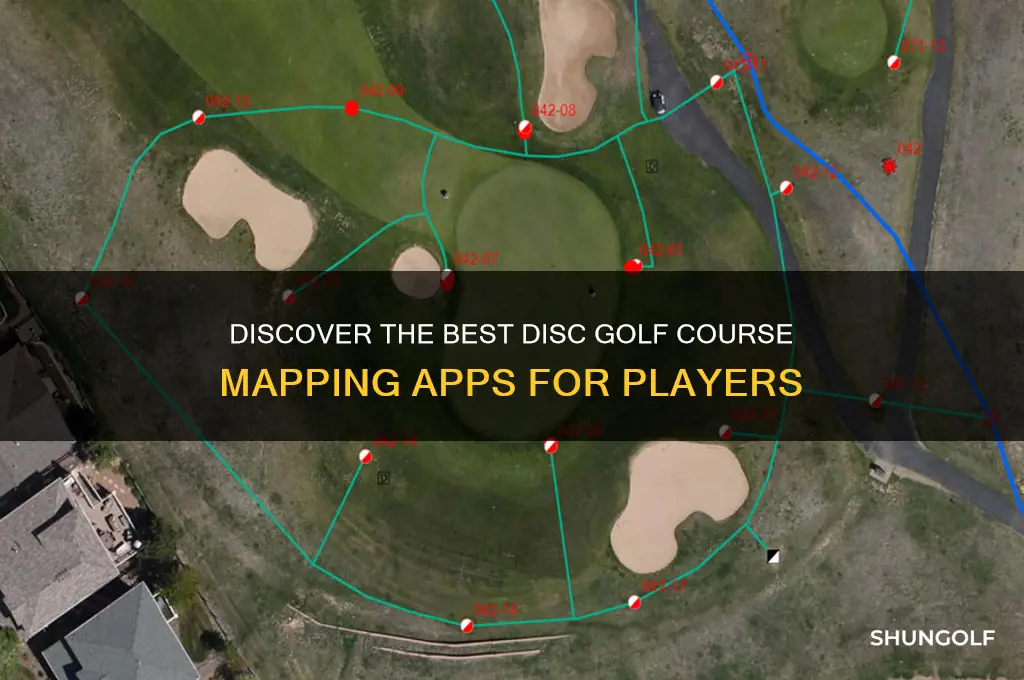 is there any dit golf course mapping app