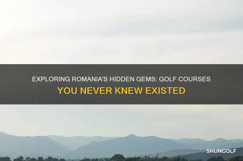 is there any golf courses in romania
