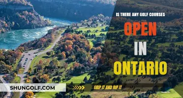 Ontario Golf Courses Open: Where to Play Now