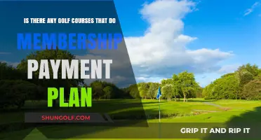 Flexible Golf Memberships: Payment Plans to Fit Your Budget