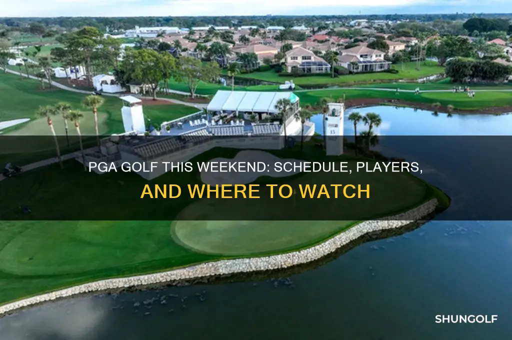 is there any pga golf on this weekend