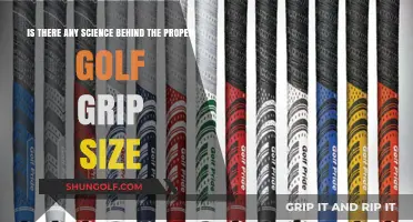Unraveling the Mystery: The Science of Golf Grip Sizes Explained