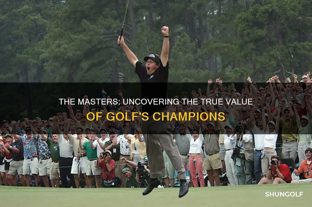 is there any value to champions of golf the masters