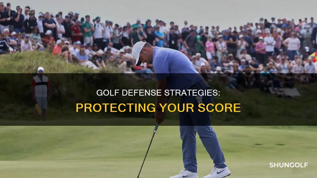 is there defense in golf