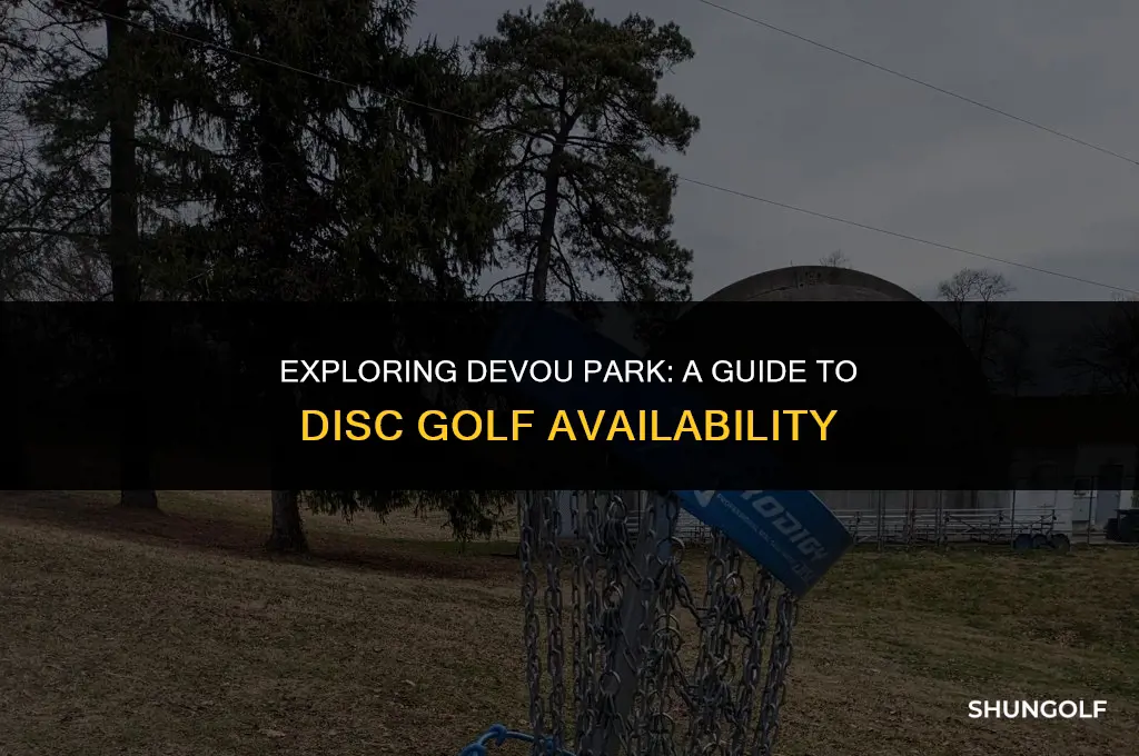 is there disc golf in devou park