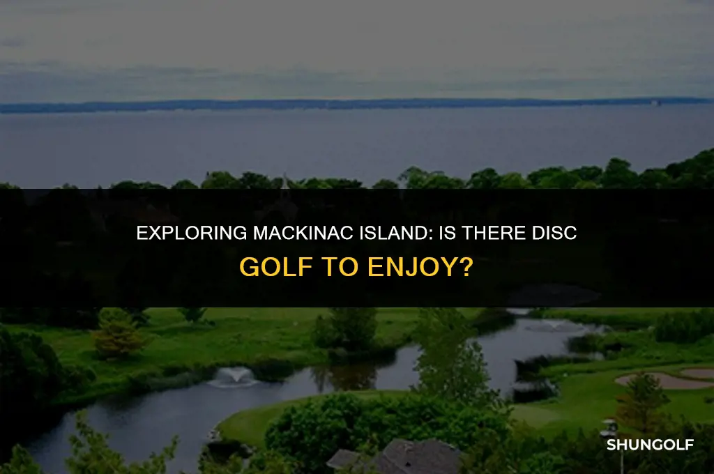 is there disc golf on mackinac island