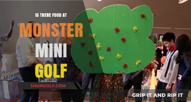 Monster Mini Golf: Does It Serve Food During Your Game?