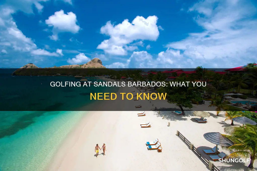 is there golf at sandals barbados