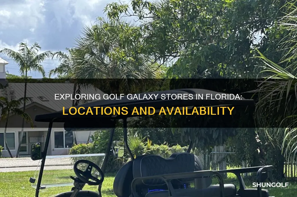 is there golf galaxy stores in florida