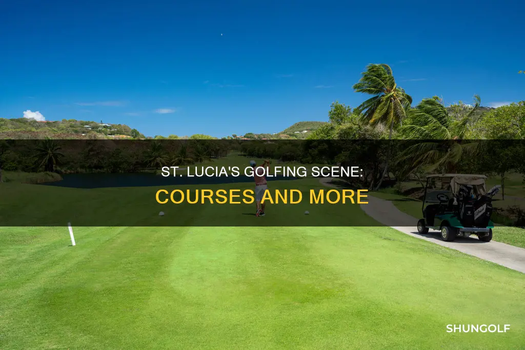 is there golf in st lucia