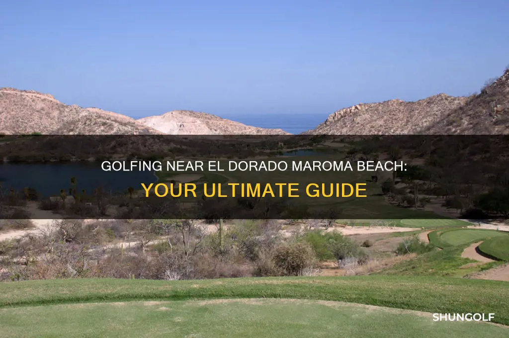 is there golfing near the el dorado maroma beach