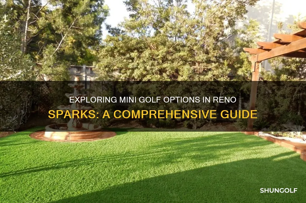 is there m8ni golf in reno sparks