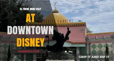Mini Golf at Downtown Disney: Fact or Fiction?