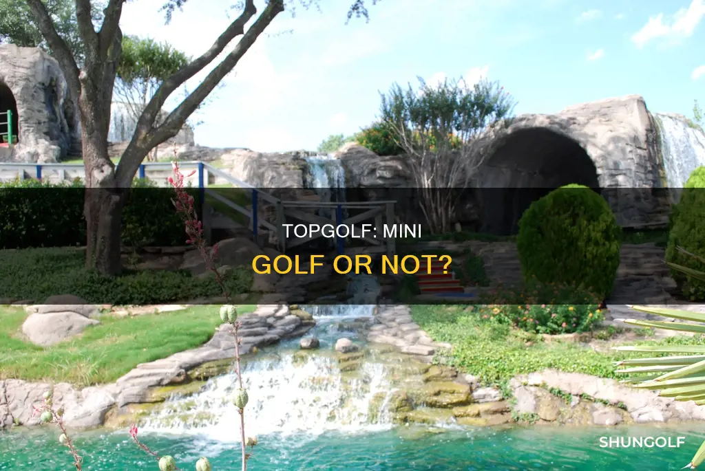 is there mini golf at topgolf