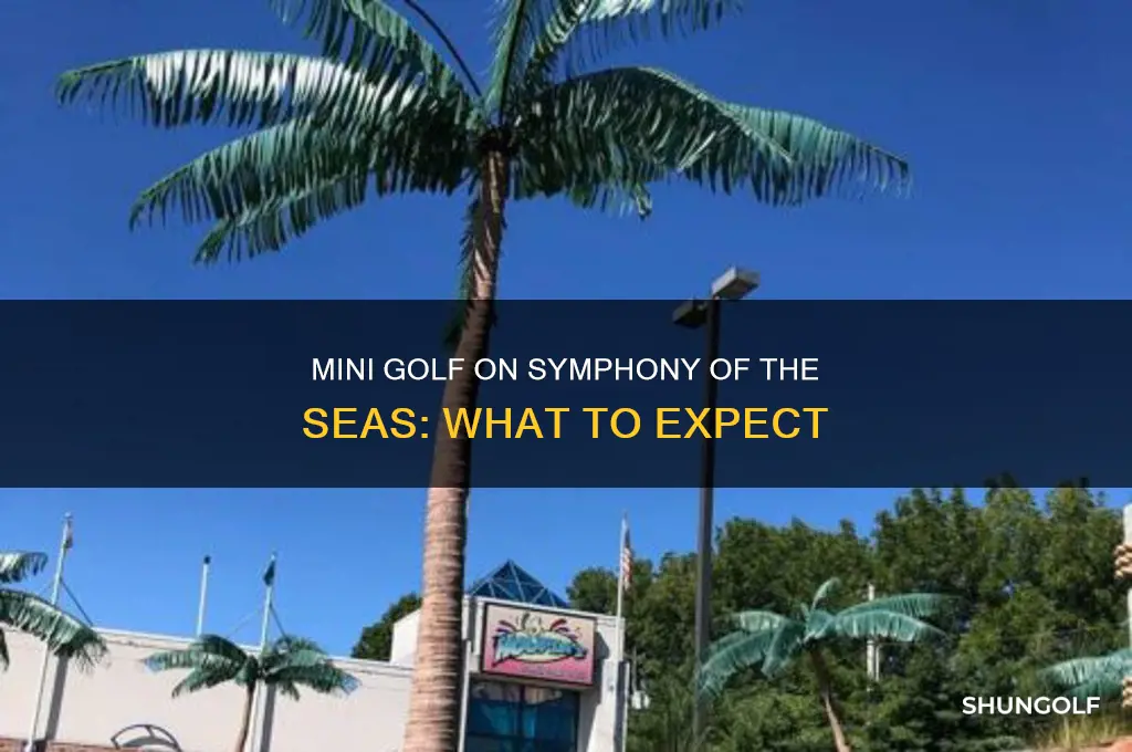 is there mini golf on symphony of the seas