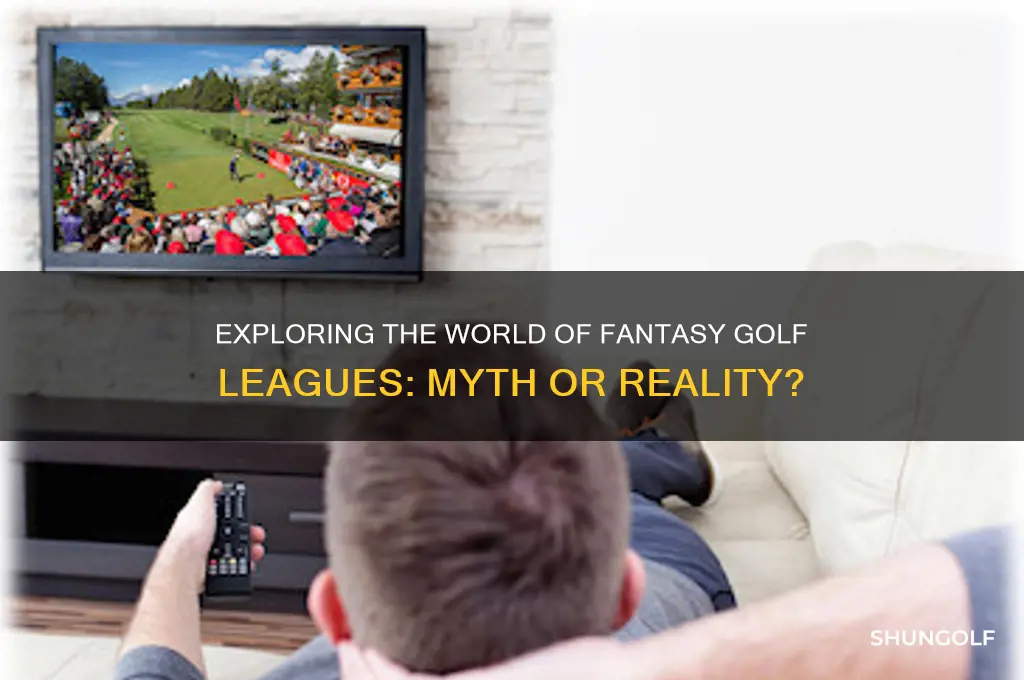 is there such a thing as a fantasy golf league