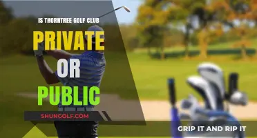 Is Thorntree Golf Club Private or Public? Unveiling Membership Details