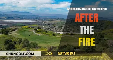 Tierra Rejada Golf Course Status Post-Fire: Open or Closed?