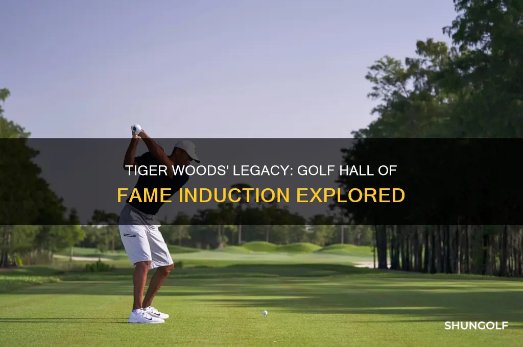 is tiger in the golf hall of fame