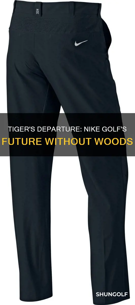 is tiger leaving nike golf
