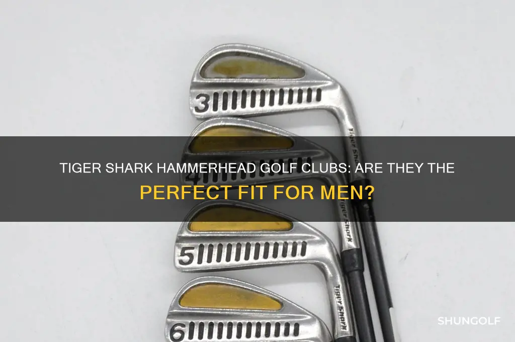 is tiger shark hammerhead golf clubs for man