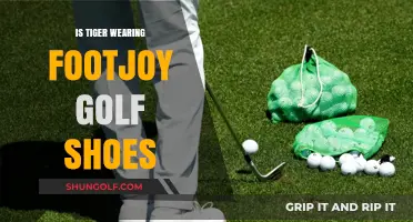 Tiger's Choice: A Closer Look at His FootJoy Golf Shoes