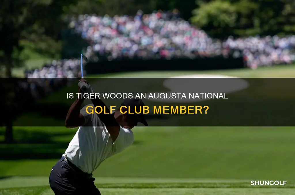 is tiger woods a member of augusta national golf club
