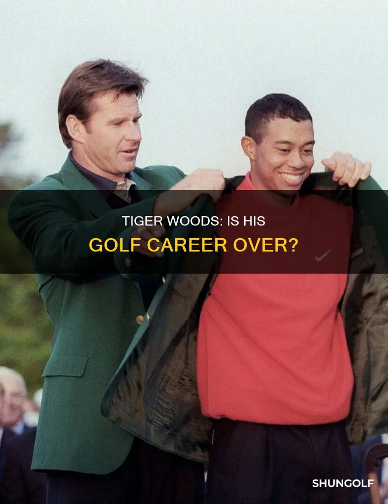 is tiger woods finished with golf