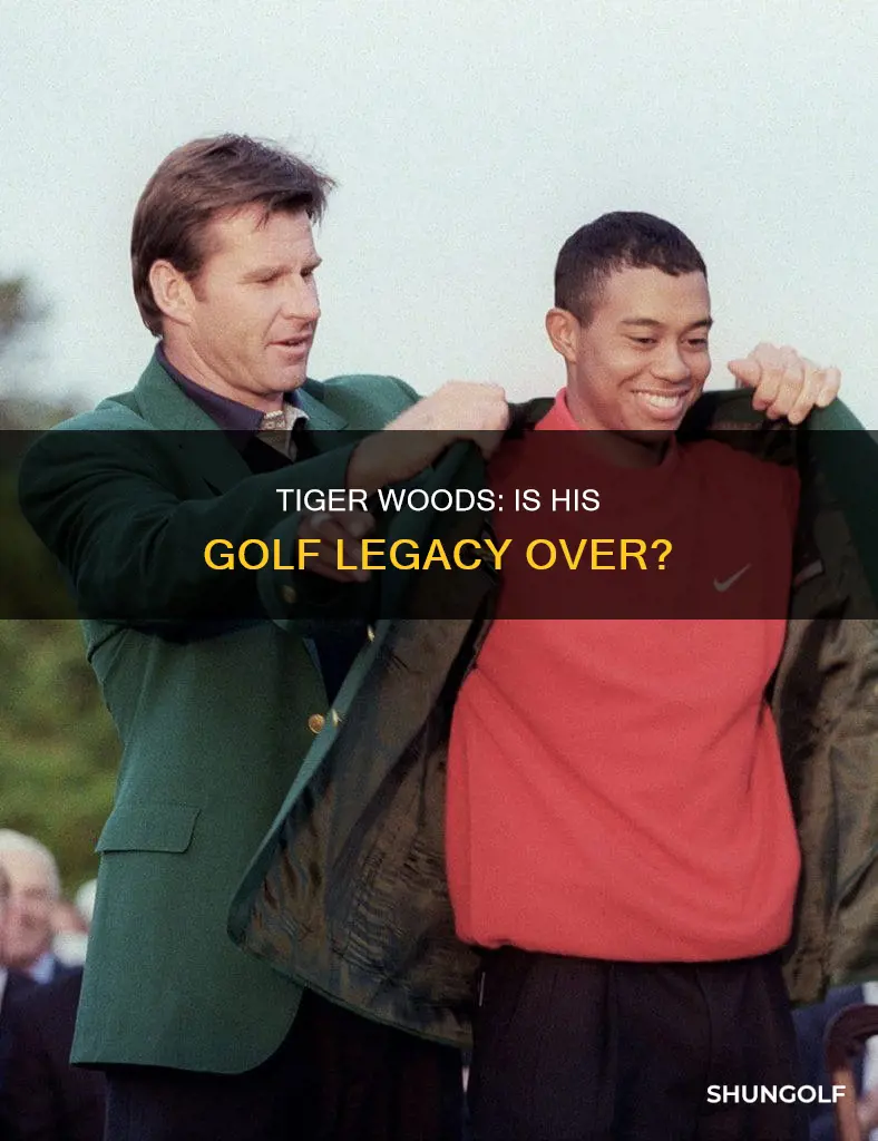 is tiger woods golf career over