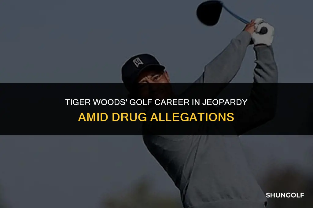 is tiger woods kicked of golf for using drugs
