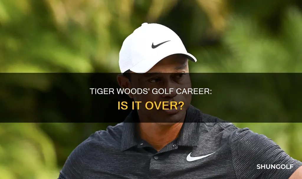 is tiger woods retiring from golf