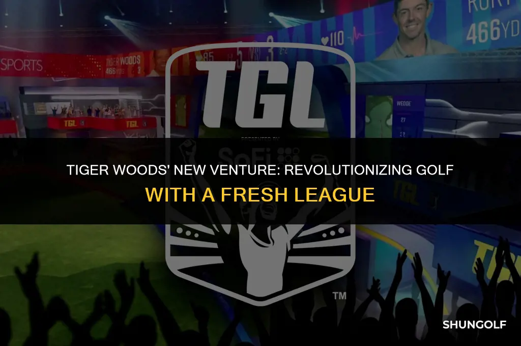 is tiger woods starting a new golf league