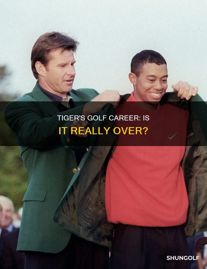 is tigers golf career over
